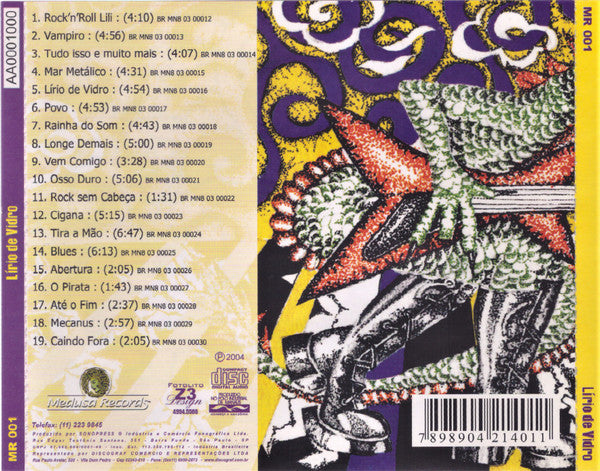 Lírio De Vidro - Lírio De Vidro - CD