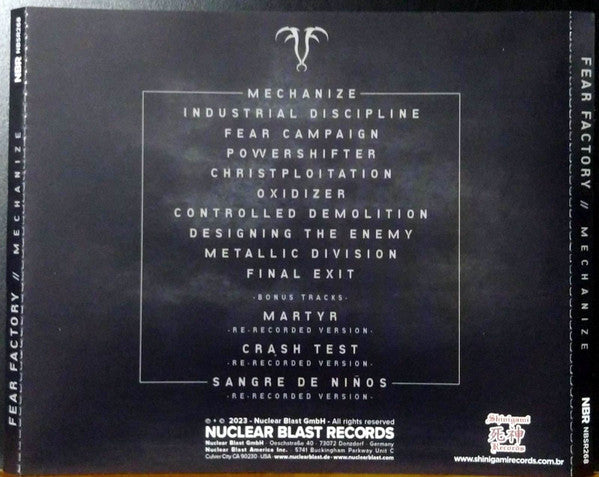 Fear Factory - Mechanize - CD