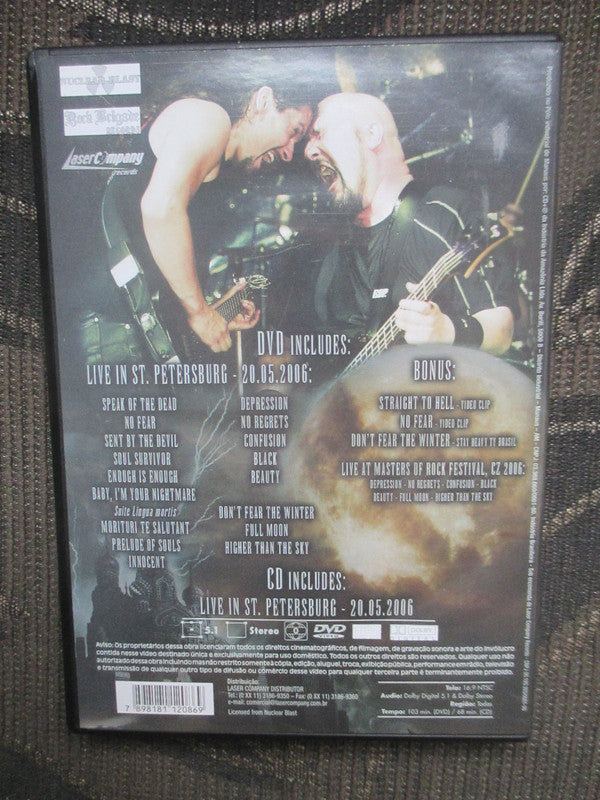 Rage - Full Moon In St. Petersburg - 2xDVD + CD