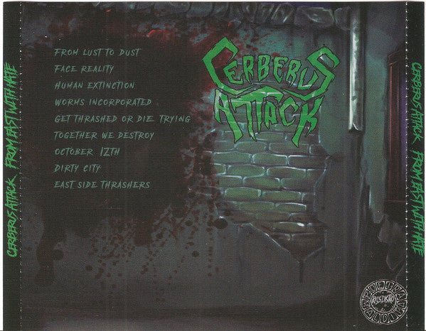 Cerberus Attack - From East With Hate - CD