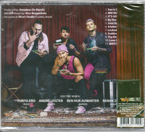 Electric Mob - 2 Make U Cry & Dance - CD