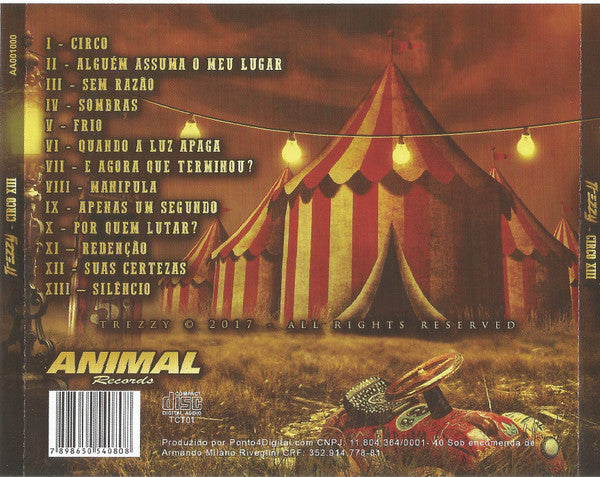 Trezzy - Circo XIII - CD