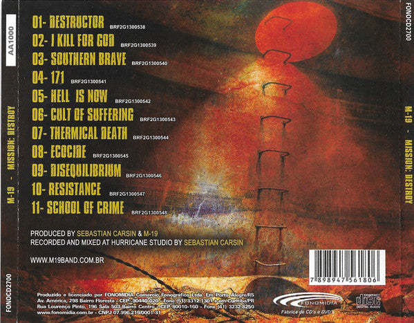 M-19 - Mission: Destroy - CD
