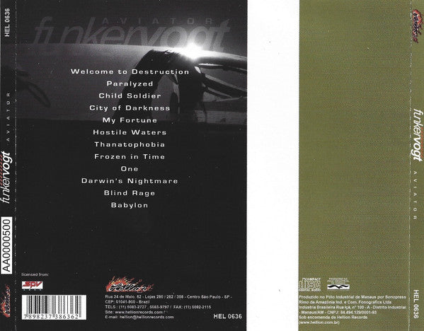 Funker Vogt - Aviator - CD