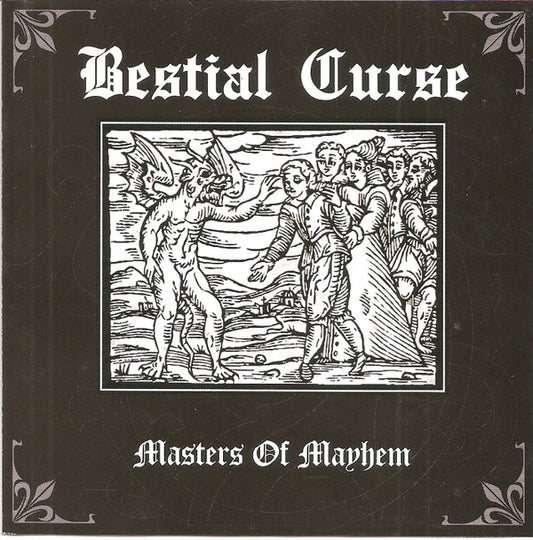 Bestial Curse - Masters Of Mayhem - CDr