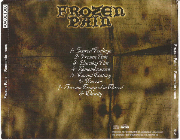 Frozen Pain - Remembrances - CD