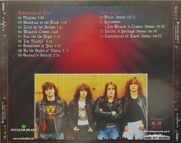 Blind Guardian - Battalions Of Fear - CD