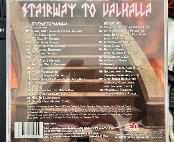 Nanowar Of Steel - Stairway To Valhalla - CD