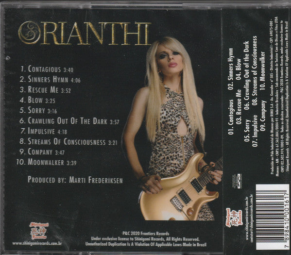 Orianthi - O - CD