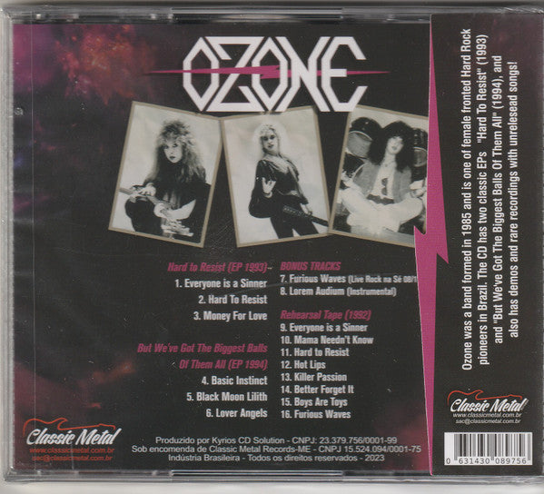 Ozone (50) - Lost And Rare Tracks - CD