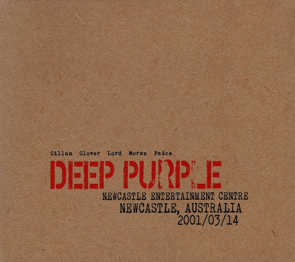 Deep Purple - Live In Newcastle 2001 - 2xCD
