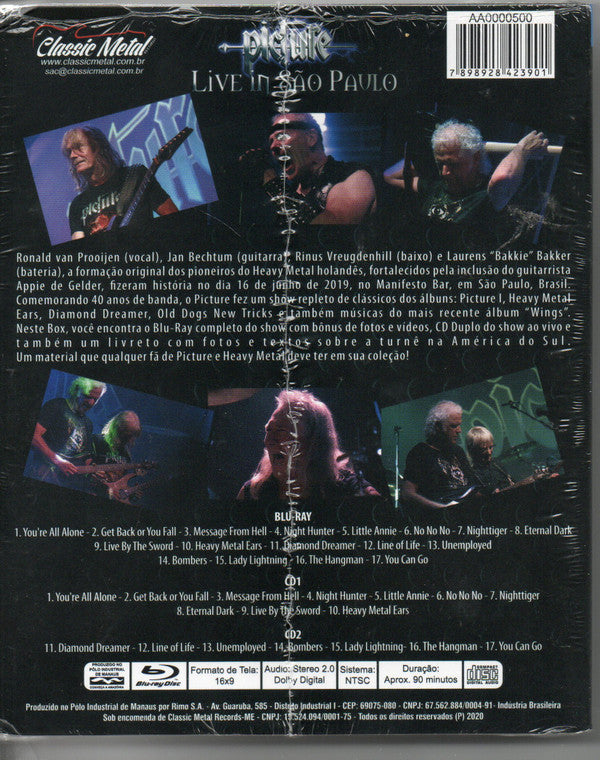 Picture - Picture - Live in Sao Paulo - 2xCD