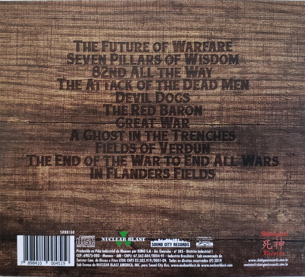 Sabaton - The Great War (History Edition) - CD