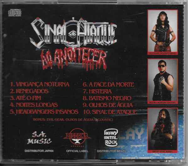 Sinal De Ataque - Ao Anoitecer - CD