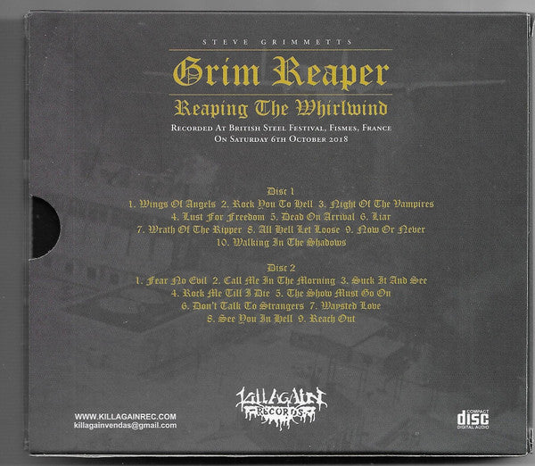 Grim Reaper - Reaping The Whirlwind - 2xCD