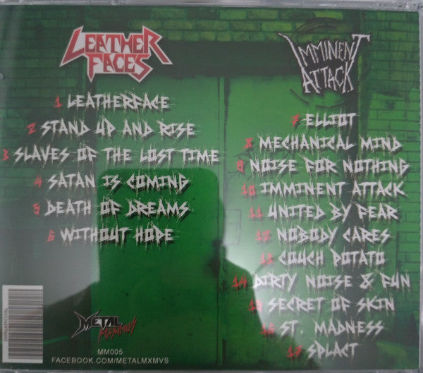 Leatherfaces, Imminent Attack - Metal Das Ruas Vol. 1 - CD