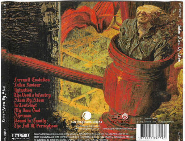 Satan - Atom By Atom - CD