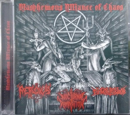 Perlokus, Nocturnal Damnation, Disforterror - Blasphemous Alliance Of Chaos - CD