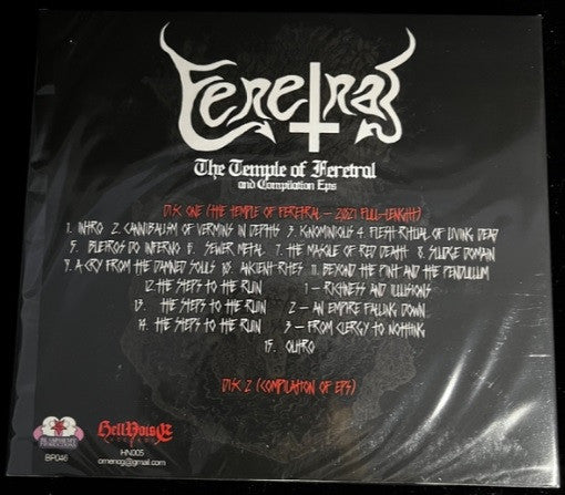 Feretral - The Temple Of Feretral - CD