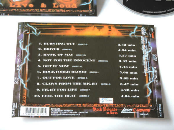 MP - Bursting Out - Live & Loud - CD