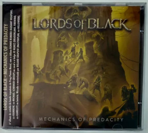 Lords Of Black - Mechanics Of Predacity - CD