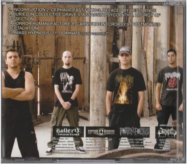 Vomepotro - Liturgy Of Dissection - CD