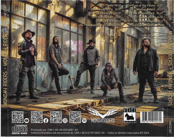 Monday Riders - Monday Riders - CD