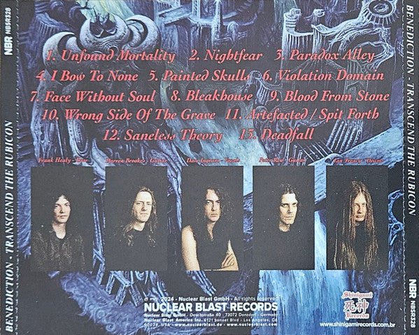 Benediction - Transcend The Rubicon - CD