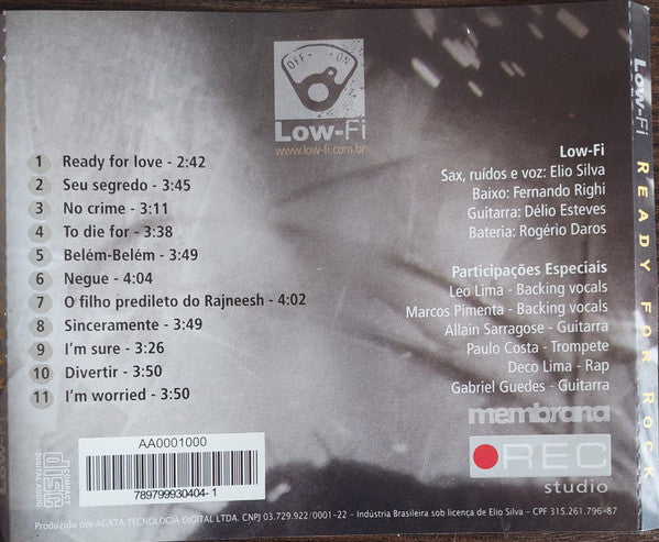 Low-Fi - Ready For Rock - CD