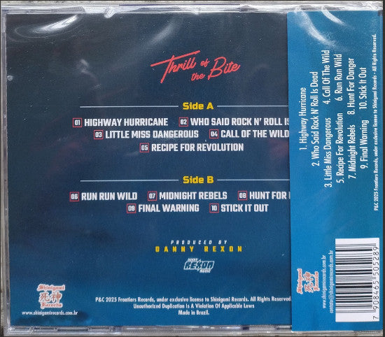 Crazy Lixx - Thrill Of The Bite - CD