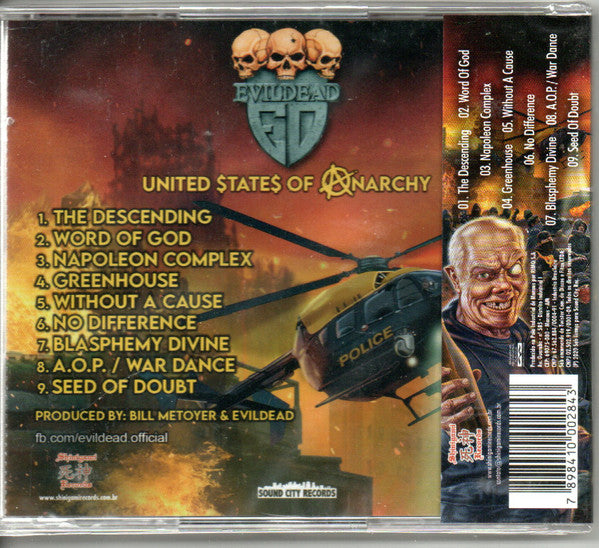 Evildead - United States Of Anarchy - CD