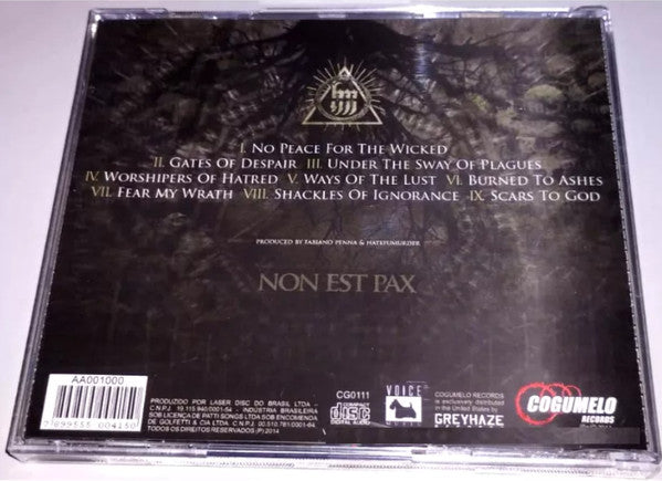 Hatefulmurder - No Peace - CD