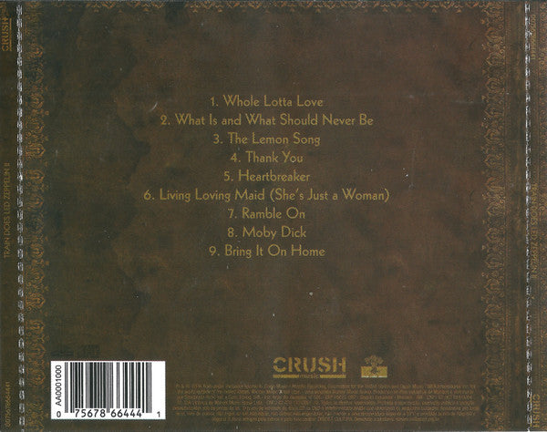 Train - Train Does Led Zeppelin II - CD