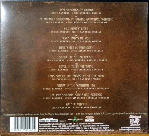 Nile - Vile Nilotic Rites - CD