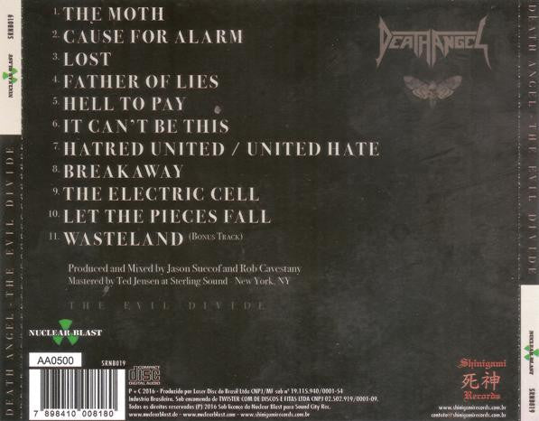 Death Angel - The Evil Divide - CD