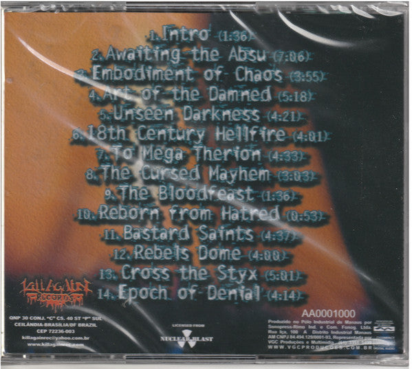 Sinister - Hate & Bastard Saints - CD