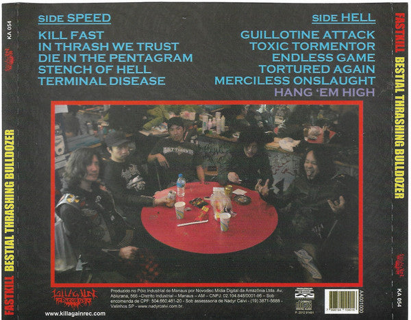 Fastkill - Bestial Thrashing Bulldozer - CD