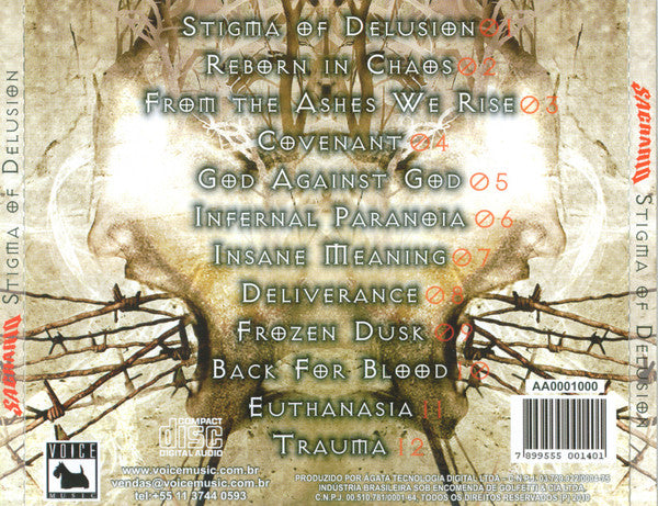 Sacrario - Stigma Of Delusion - CD