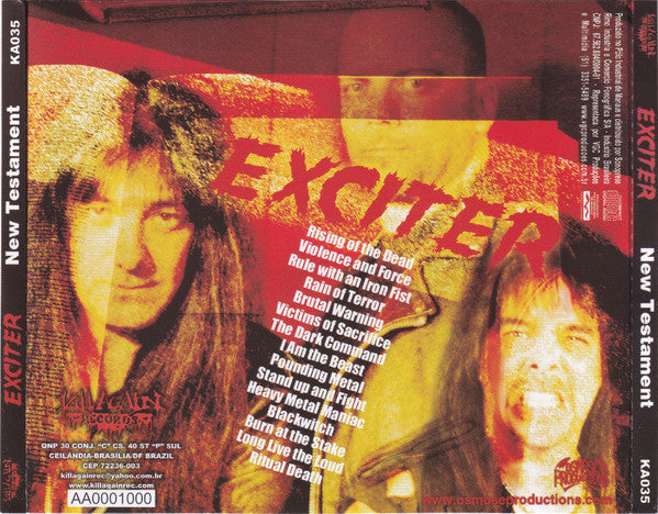 Exciter - New Testament - CD