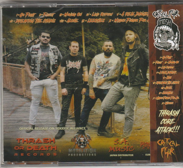 Critical Fear - A Real Danger - CD