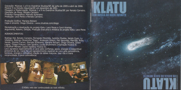 Klatu - Em Busca Do Rock Infinito - CD