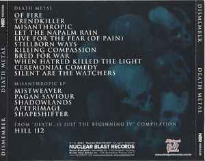 Dismember - Death Metal - CD