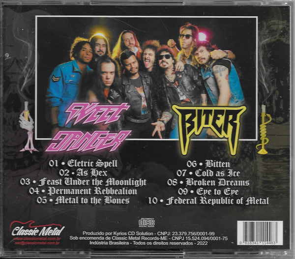 Sweet Danger , Biter - Danger At First Bite CD