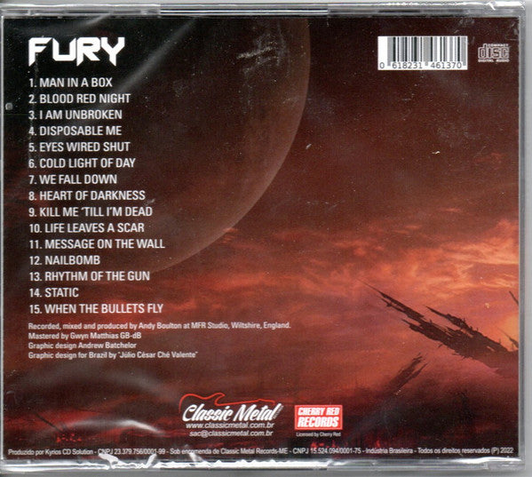 Tokyo Blade - Fury - CD