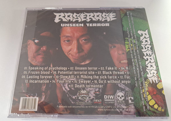 Rose Rose - Unseen Terror - CD