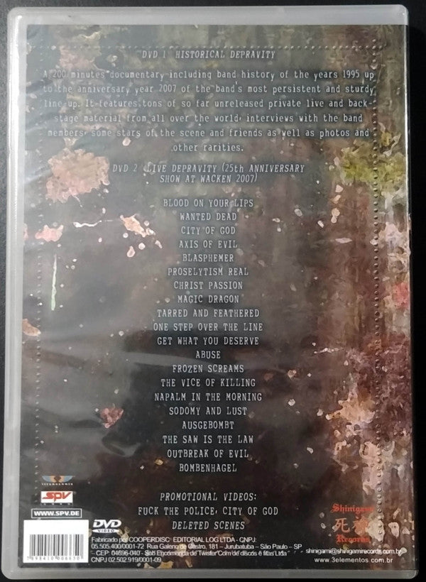Sodom - Lords Of Depravity Part II - 2xDVD