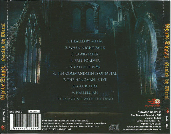 Grave Digger - Healed By Metal - CD