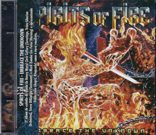 Spirits Of Fire - Embrace The Unknown - CD