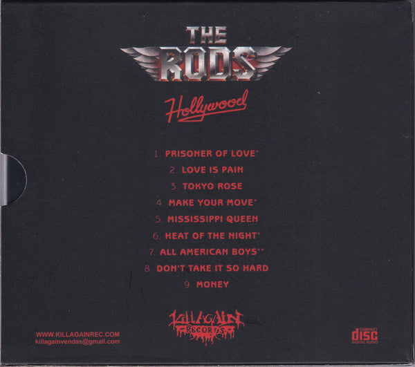 The Rods, Canedy, Feinstein, Bordonaro & Caudle - Hollywood - CD