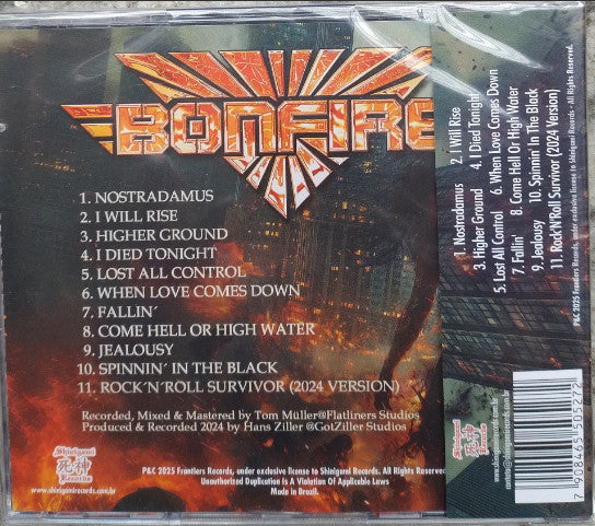 Bonfire - Higher Ground - CD